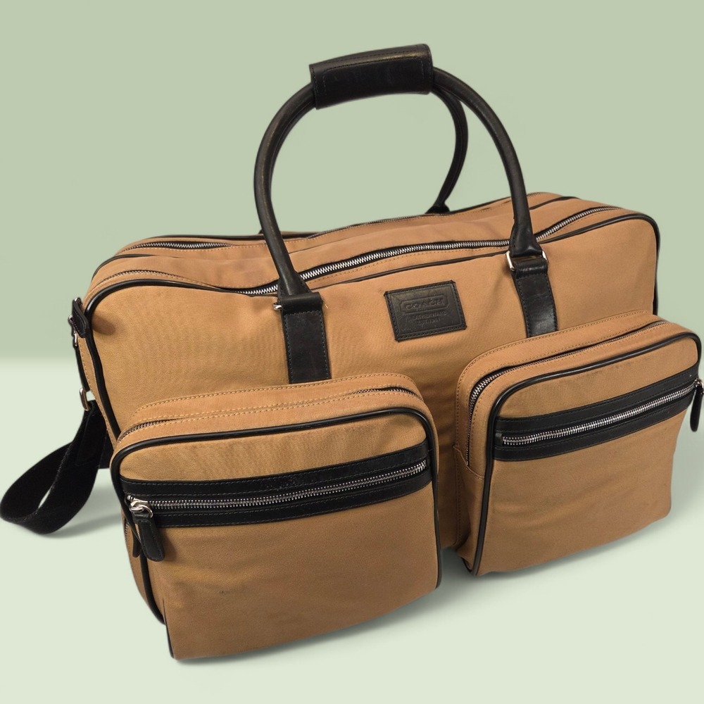 XL COACH Overnight Travel Bag/Duffle Luggage J1R -5966 *Please Read Description*